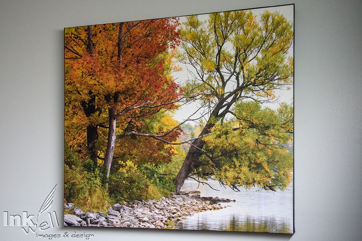 Canvas Print, View of Lake