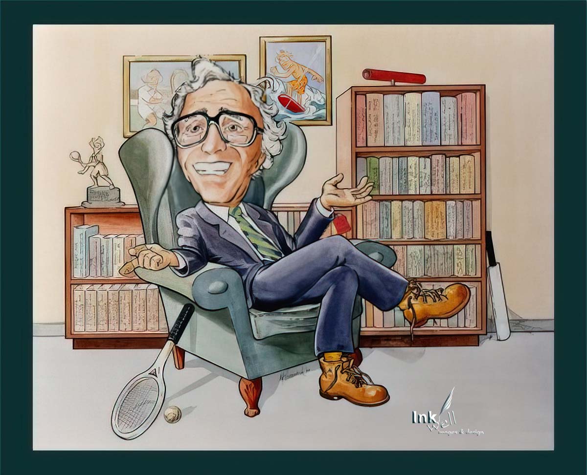 commissioned caricature