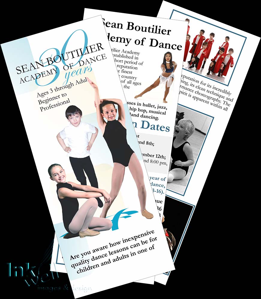 example designed flyers