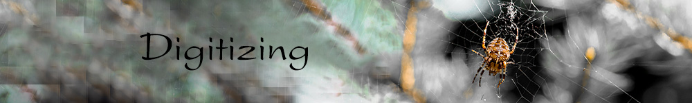 Banner to highlight digitizing documentation or photos