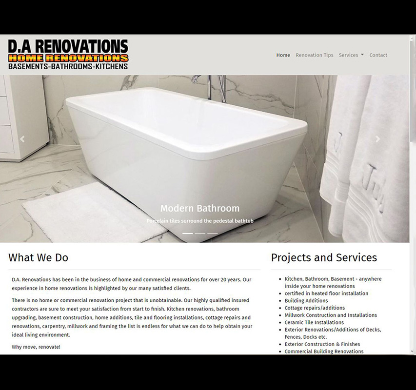 DA Renovations